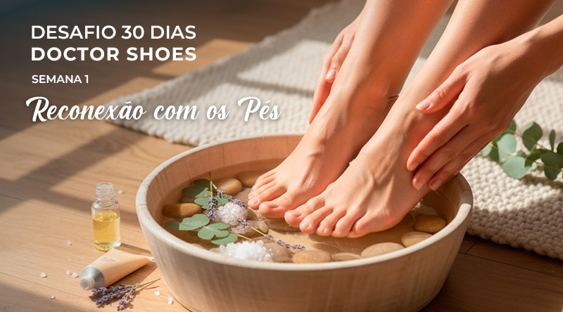 Reconexão com os pés