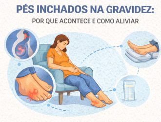 Pés Inchados na Gravidez