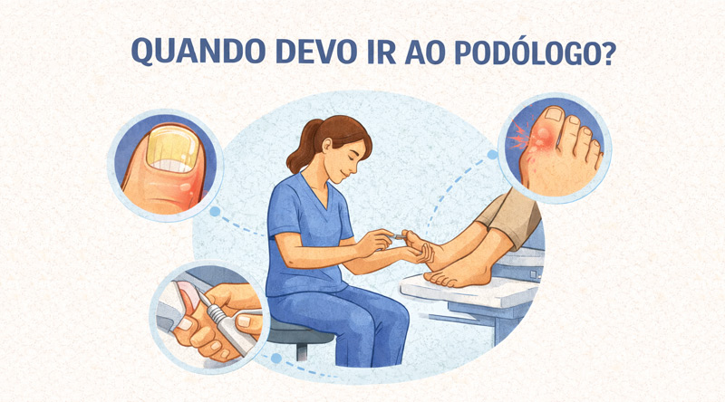 Quando Devo Ir ao Podólogo?