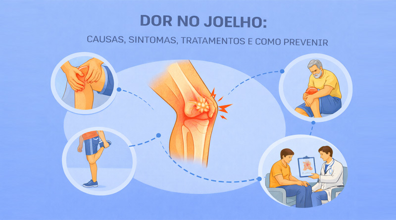 Dor no Joelho: Causas, Sintomas, Tratamentos e Como Prevenir
