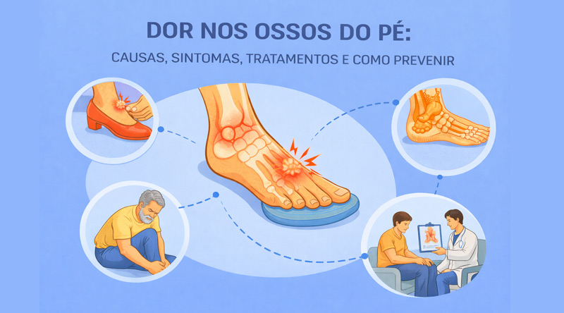 Dor nos Ossos do Pé: Causas, Sintomas, Tratamentos e Como Prevenir